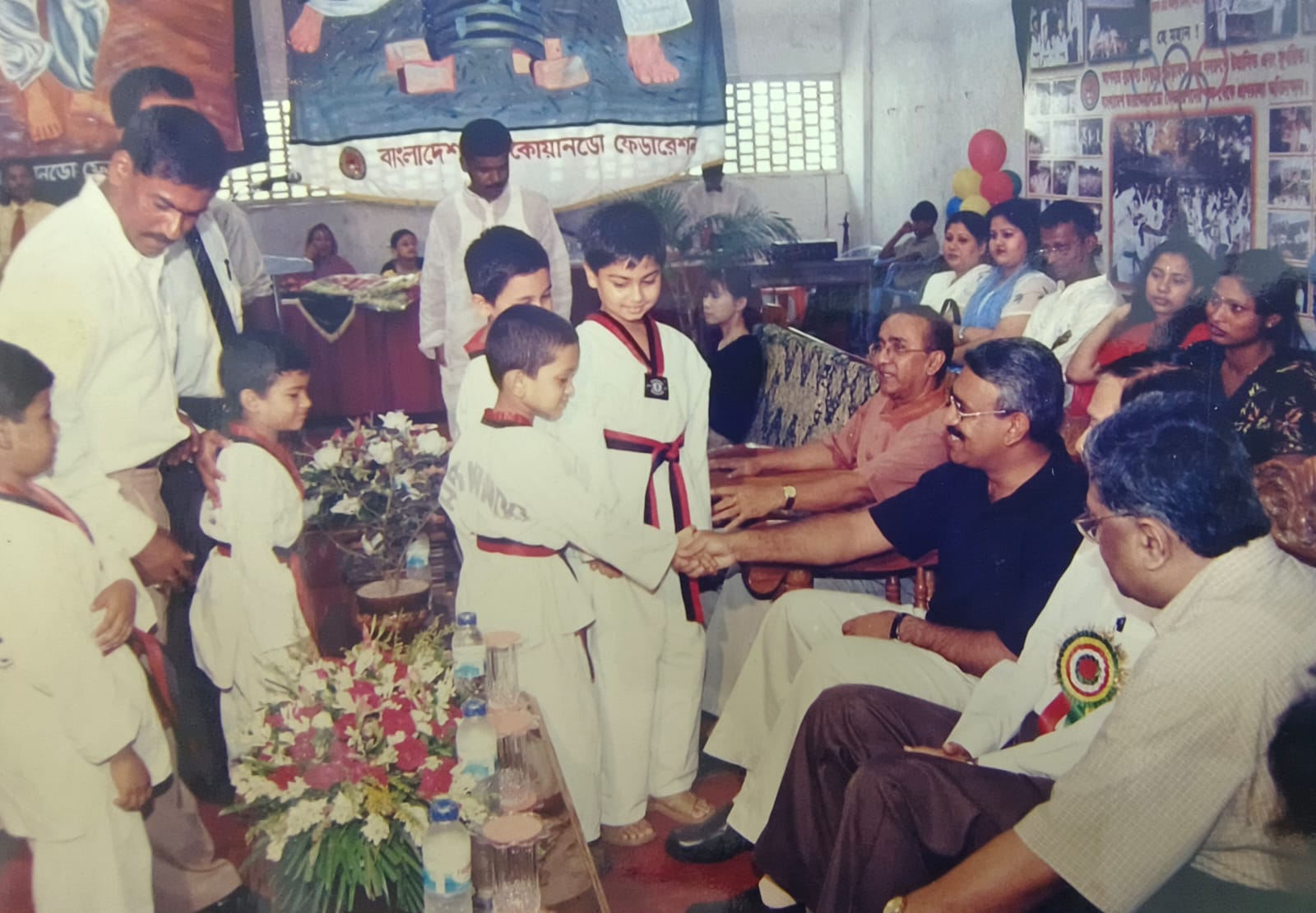 Master Nooruddin Husain starting Taekwondo journey in 2002 at age 6