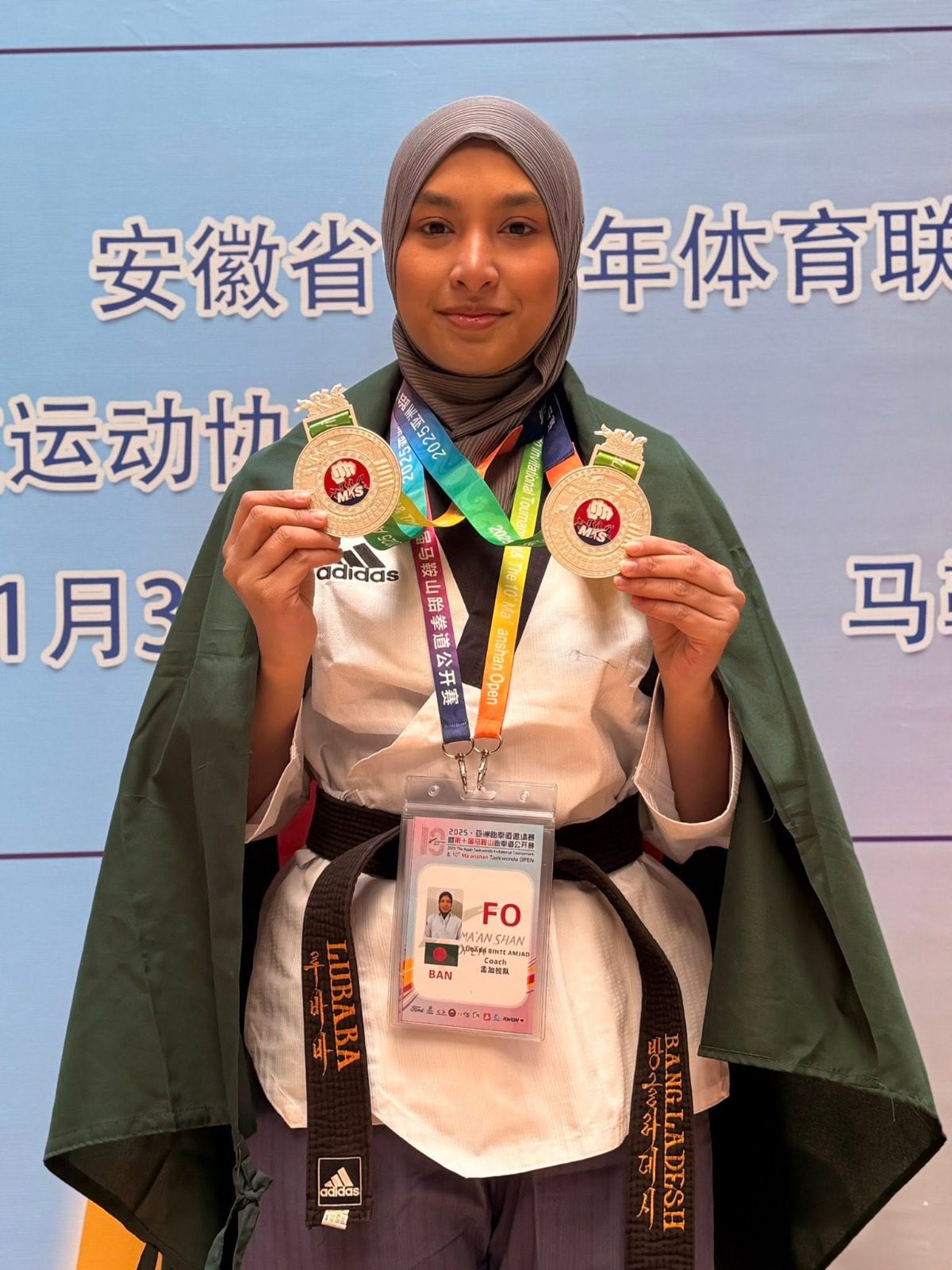 Banani Taekwondo Club delegation in China