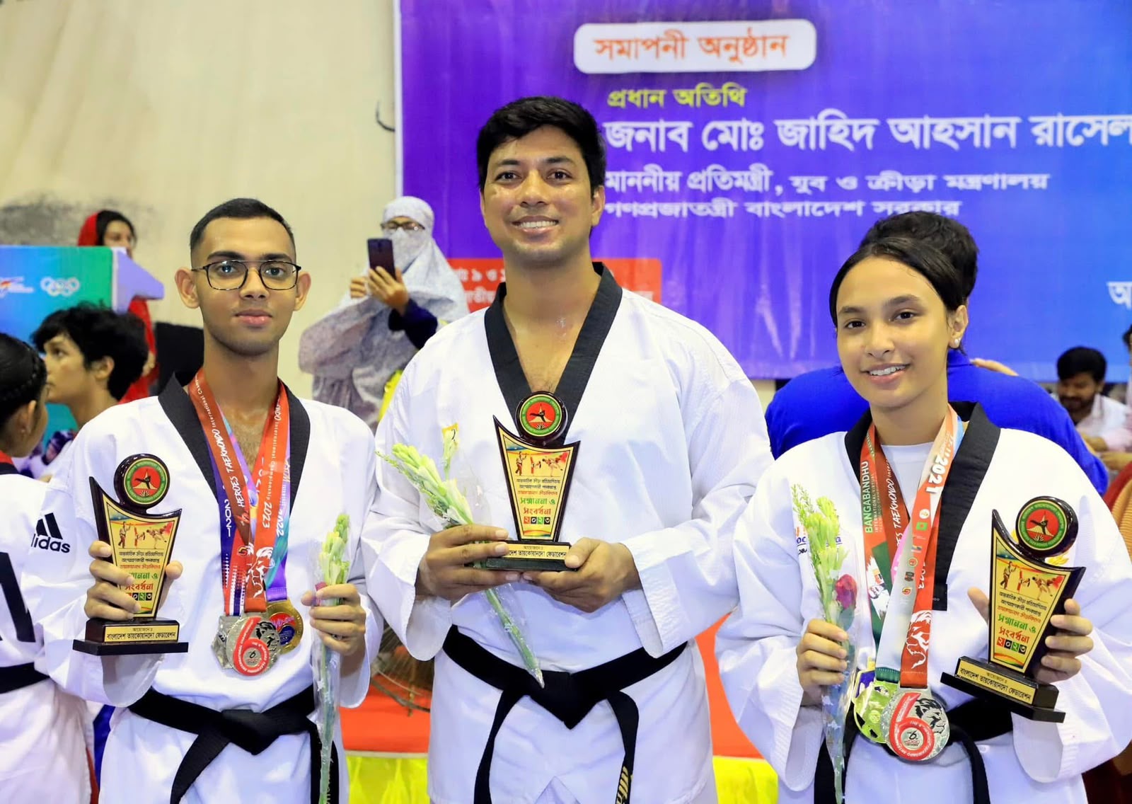 National Taekwondo Championship Podium